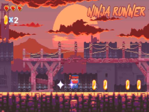 Ninja Runner The Game - browser game screenshot