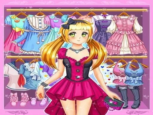 Anime & Kawaii Habillage - browser game screenshot
