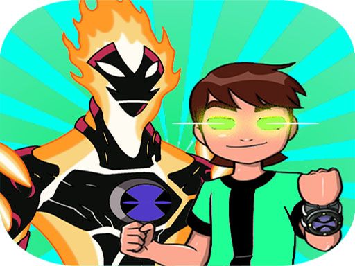 ben10 jump - browser game screenshot