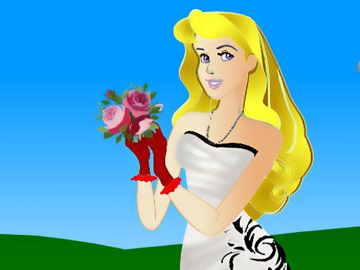 Princess Aurora Wedding - browser game screenshot