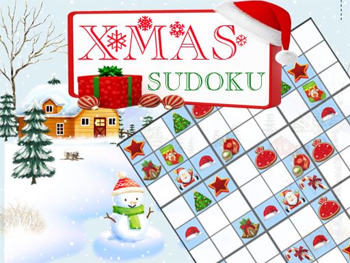 Xmas Sudoku - browser game screenshot