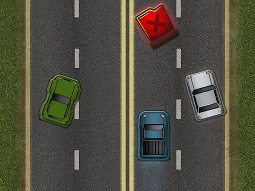 2D Car Runner - browser game screenshot