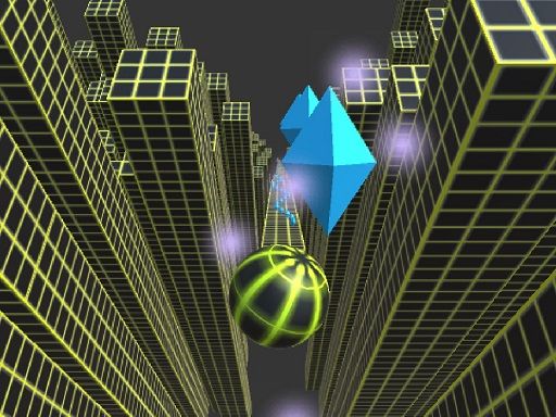 Marble Rolling Stunt - browser game screenshot