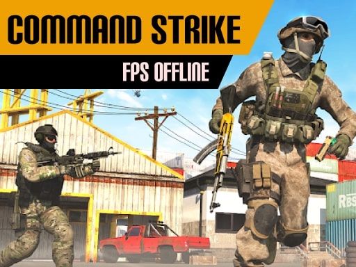 Command Strike FPS Offline - browser game screenshot
