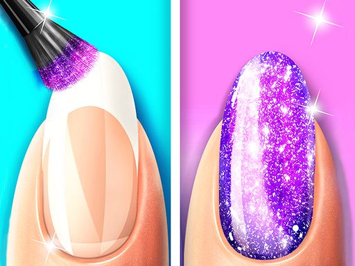 Fashion Makeup Nail Salon - browser game screenshot