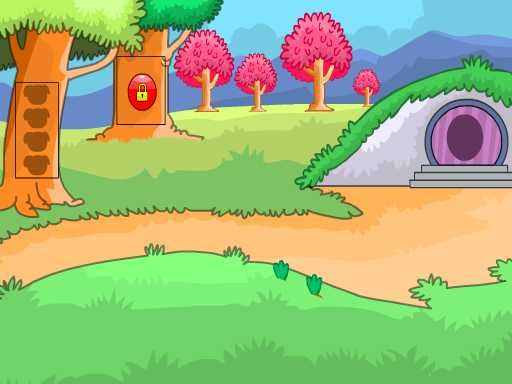 Brown Squirrel Rescue - browser game screenshot