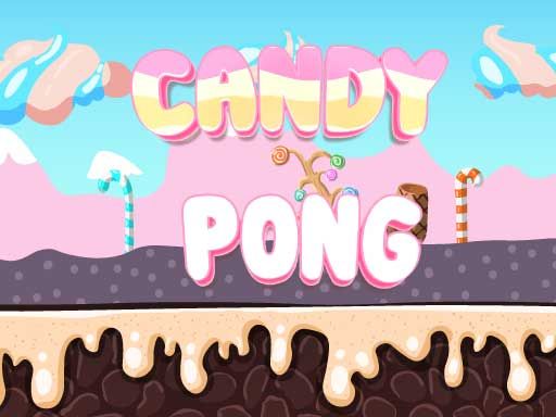 Candy Pong - browser game screenshot