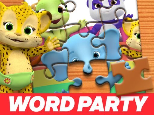 Word Party Jigsaw Puzzle - browser game screenshot