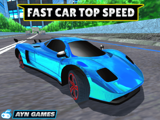 Fast Car Top Speed - browser game screenshot
