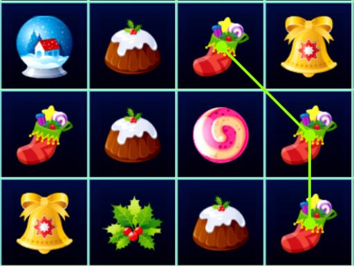 Christmas Connect 3 - browser game screenshot