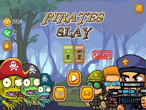 Zombie Slayer Game - browser game screenshot
