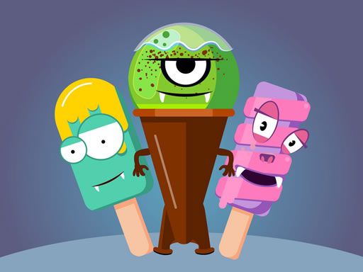 Crazy Monsters Memory - browser game screenshot