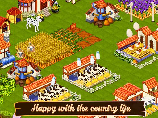 Happy Family Zen Farm - browser game screenshot