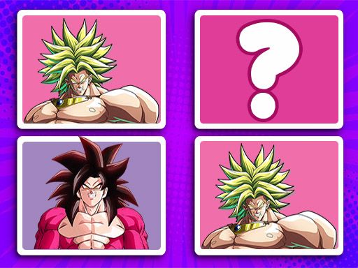 DragonBall Match Cards DragonBall Match Cards - browser game screenshot