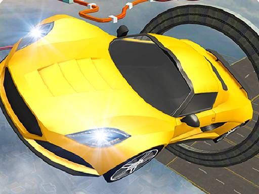 Imposible Track Car Game - browser game screenshot