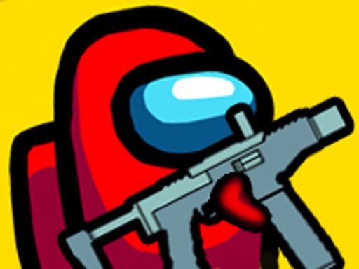 Among Us Crazy Gunner - browser game screenshot