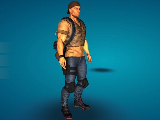Poppy Survival Shooting  Driver - browser game screenshot