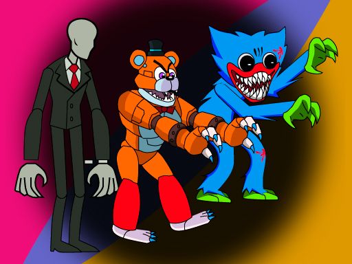 Monsters Attack Impostor Squad - browser game screenshot