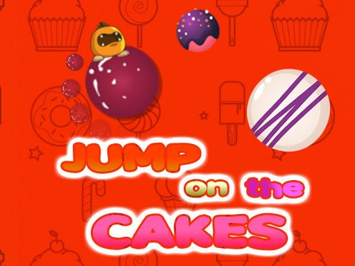 Jump on the Cakes - browser game screenshot