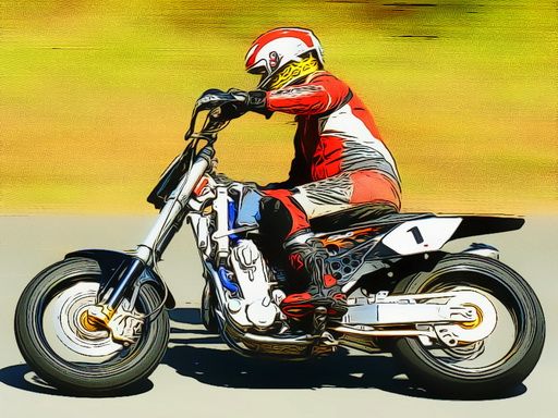 Motorbike Racers Motorbike Racers - browser game screenshot