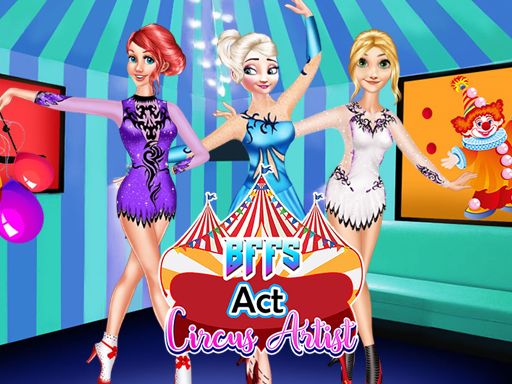 BFFs Act Circus Artist - browser game screenshot