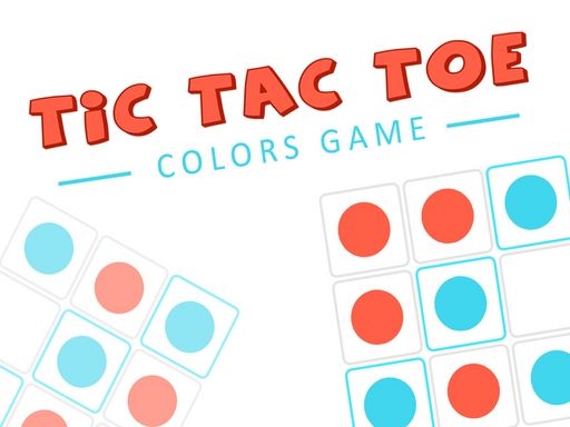 Tic Tac Toe : Colors Game - browser game screenshot