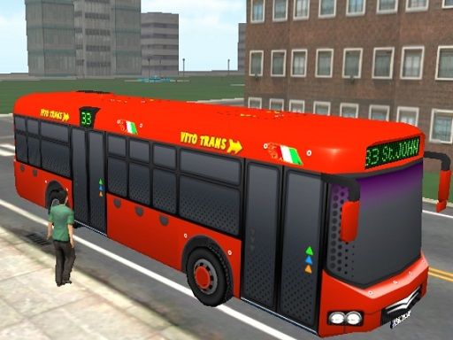 Bus Simulator Public Transport - browser game screenshot