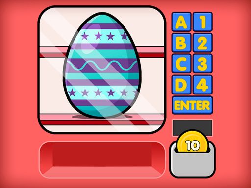 Surprise Eggs Vending Machine - browser game screenshot
