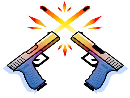 Double Gun - browser game screenshot