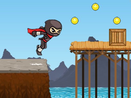 Ninja Runner - browser game screenshot