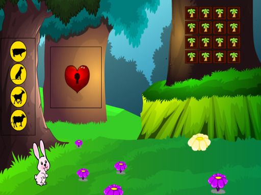 Hopping Rabbit Escape Hopping Rabbit Escape - browser game screenshot