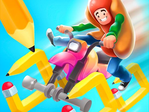 Top Scribble Rider! Top Scribble Rider! - browser game screenshot