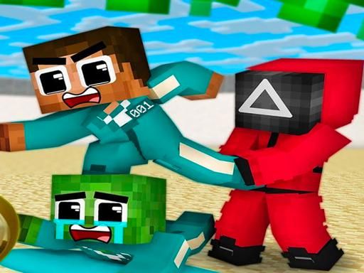 Squid Game For Minecraft PE - browser game screenshot