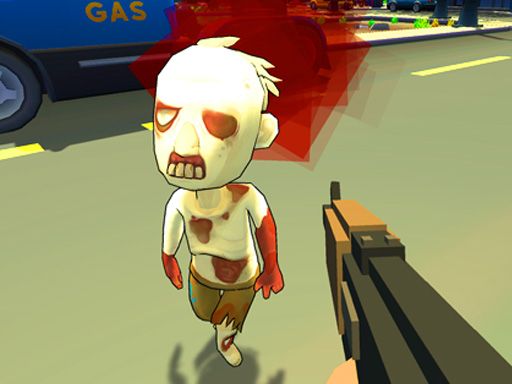 Pixel Zombie Die Hard.IO - browser game screenshot