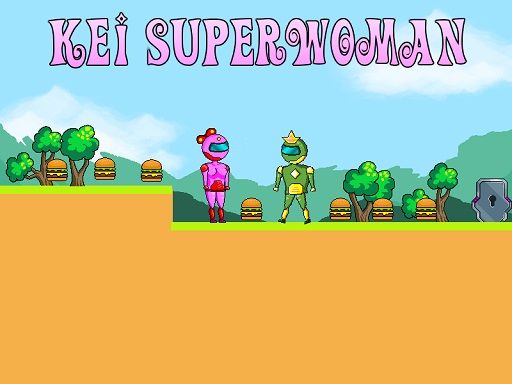 Kei Superwoman - browser game screenshot