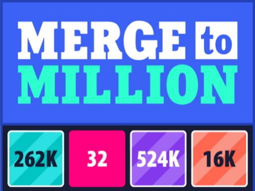 Merge To Million - browser game screenshot