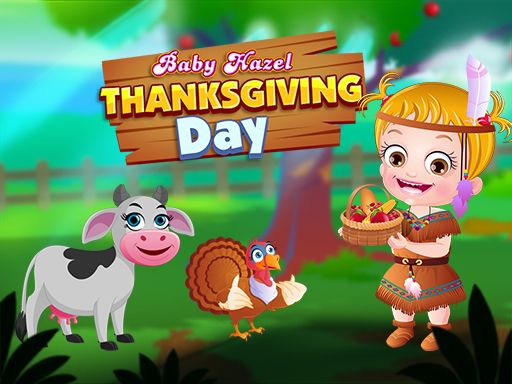 Baby Hazel Thanksgiving Day - browser game screenshot