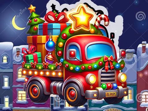 Christmas Truck Run: Festive Endless Racing Fun - browser game screenshot