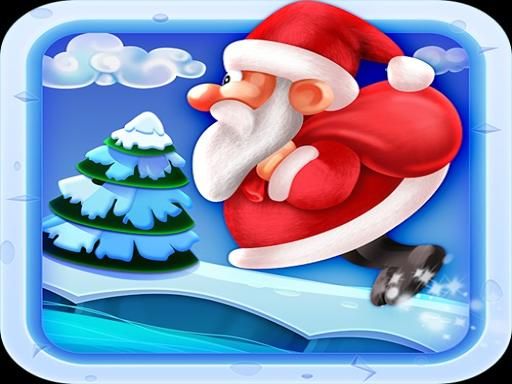 Santa Christmas Jump - browser game screenshot