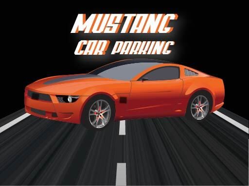 Mustang Car Parking - browser game screenshot
