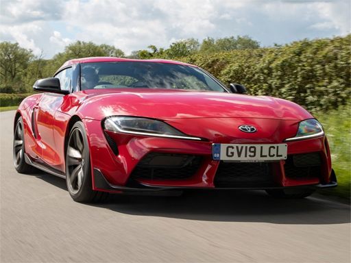 Toyota Supra Puzzle - browser game screenshot