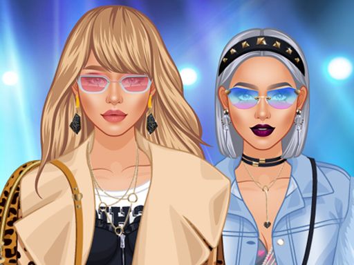 Kawaii High School Fashion 2021 - browser game screenshot
