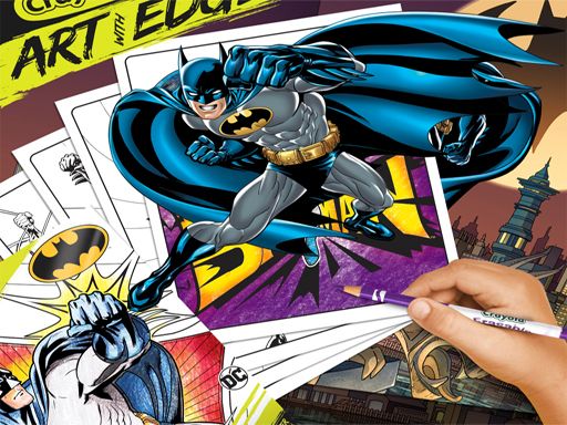 Coloring Book for Batman Coloring Book for Batman - browser game screenshot