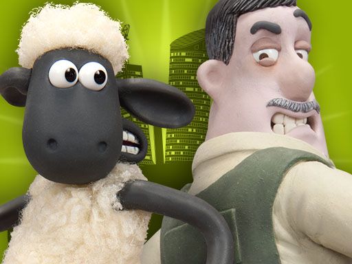 Shaun the Sheep - jump - browser game screenshot