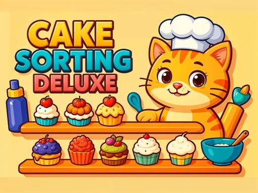 Cake Sorting Deluxe - browser game screenshot