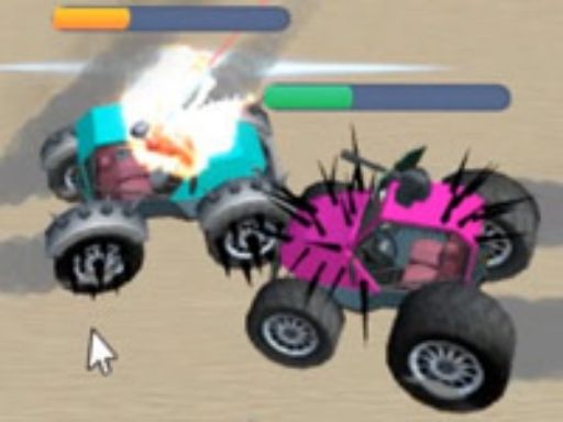 Battle Cars Online 3D Game - browser game screenshot