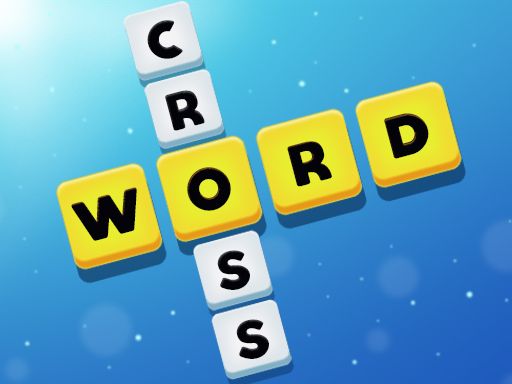crossword puzzle - browser game screenshot