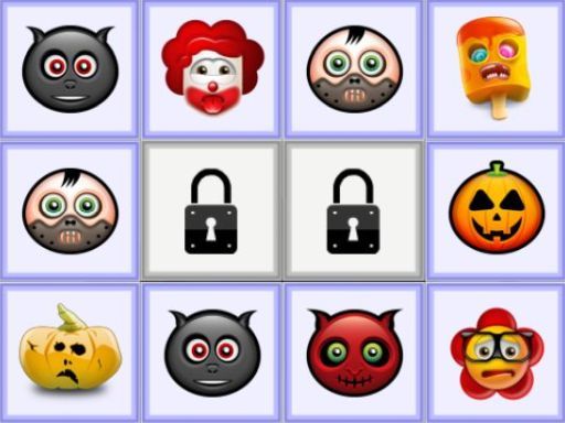 Halloween Matching Puzzles - browser game screenshot