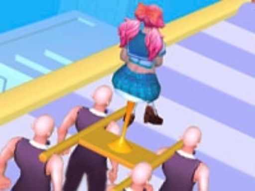 Queen Run 3d - browser game screenshot