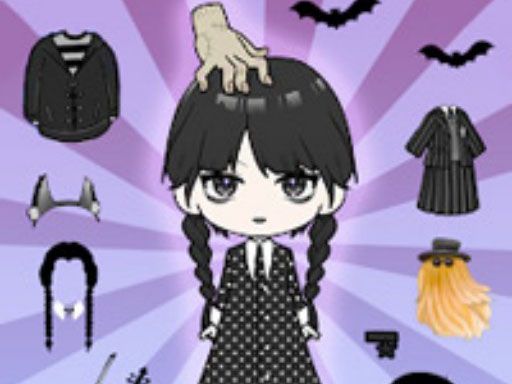 Vlinder Doll Dress Up - browser game screenshot
